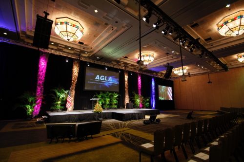 AGLA conference stage